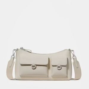 ♠️Kate Spade New York Cargo Leather Crossbody Bag, Cashew Milk White NEW NWT